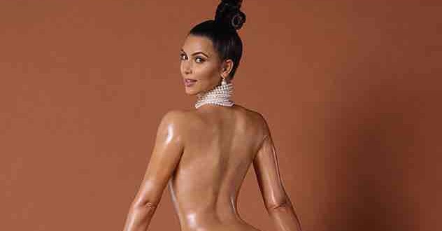 Kim Kardashian Booty Naked 50