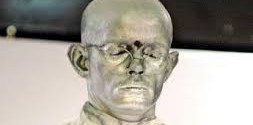 Akshinthala Seshu Babu stood motionless with no facial movements