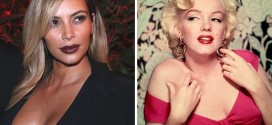 Star Kim Kardashian similar to Marilyn Monroe?