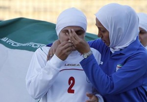 Iran women footballers banned for being men