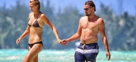 Leonardo DiCaprio kisses Toni Garrn