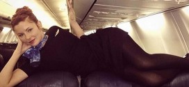 Mile-High Selfies Latest Craze Among Flight Attendants (Photo)