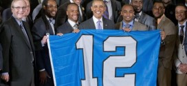 Seahawks visit Barack Obama at White House