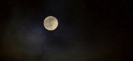 Full and Honey-Colored Moon in June