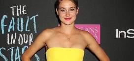 Shailene Woodley goes shoeless