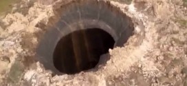 Giant Hole appears at 'World's End'