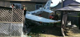 Pilot crash-lands plane into Quebec yard