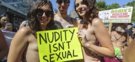 Raelian group goes topless in Montreal (Photo)