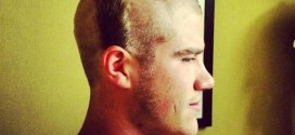 Zach Hocker receives hideous hazing haircut