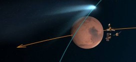 Mars Comet Shames Earth Dithering