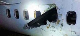 Air Canada crash : Plane propeller slices into window, hits passenger