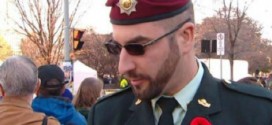 Uniformed man giving interviews at Ottawa Remembrance Day ceremony an imposter