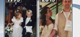 Briggs Fussy and Brittney Husbyn : Flower Girl, Ring Bearer Get Married 20 Years Later