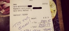 Mystery Man Leaves $2000 Tip Doing 'Lord's Work'