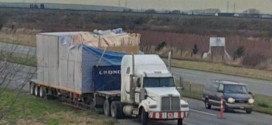 Truck hits 112th Street overpass (Video)