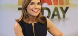 Savannah Guthrie : Today host oversleeps for the first time in two and a half years.