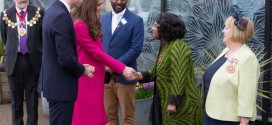 Duchess Kate Looks Pretty In Pink Coat For Charity Visit