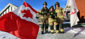 Edmonton Firefighters brave cold for musulcar dystrophy