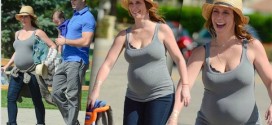 Jennifer Love Hewitt shows off her impressive baby bump (Photo)