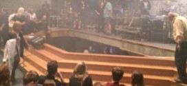 High school stage collapses in Indiana, injuring 12 (Video)