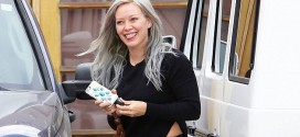 Hilary Duff's New Hair Color: Singer Goes from Posy Pink to Gloomy Gray