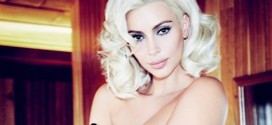 Kim Vogue Brazil Photo : Reality star Rocks Platinum Blonde Locks For 'Vogue Brazil' Shoot