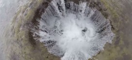 Lost Lake disappearing because a lava tube is swallowing the water (Video)