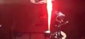 5 Seconds of Summer's Michael Clifford sets hair on fire at London concert (Scary Video)