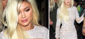 Kylie Jenner : Reality star goes blonde for 18th birthday party