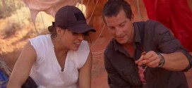 Michelle Rodriguez Eats a Mouse and Drinks Pee on "Running Wild With Bear Grylls" (Video)