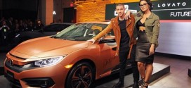 Honda Civic hatchback debuts with help from Demi Lovato, Nick Jonas (Photo)