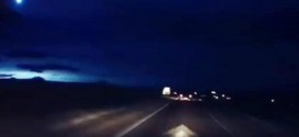 Meteor 'fireball' seen in skies over Scotland (Video)