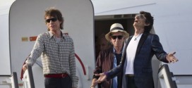 Rolling Stones land in Havana for historic free concert