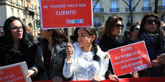 Paying For Sex Is Now Against The Law In France Sex Workers Protest Canada Journal News Of