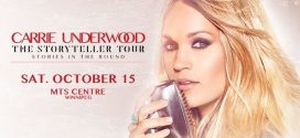 Country songstress Carrie Underwood Returning to Winnipeg in the Fall