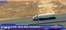 CHP Officers pursuing stolen big rig in Riverside County (WATCH LIVE)