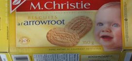 Mr. Christie's Arrowroot biscuits recalled after illnesses reported