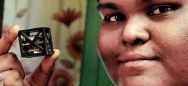 Indian teen Rifath Shaarook Builds World's Smallest Satellite Using 3D Printing