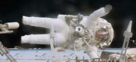 NASA astronauts replace computer during spacewalk