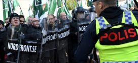 Fifty arrests during a march of neo-nazi in Sweden