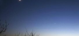 Jupiter and Venus visible to the naked eye (Video)